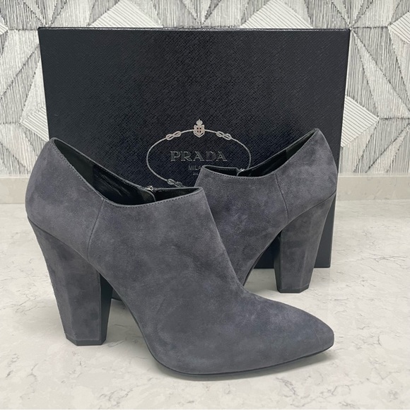 Prada Calzature Donna Camoscio Suede Mule/Slides - Picture 4 of 7